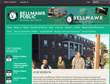 Tablet Screenshot of bellmawrschools.org